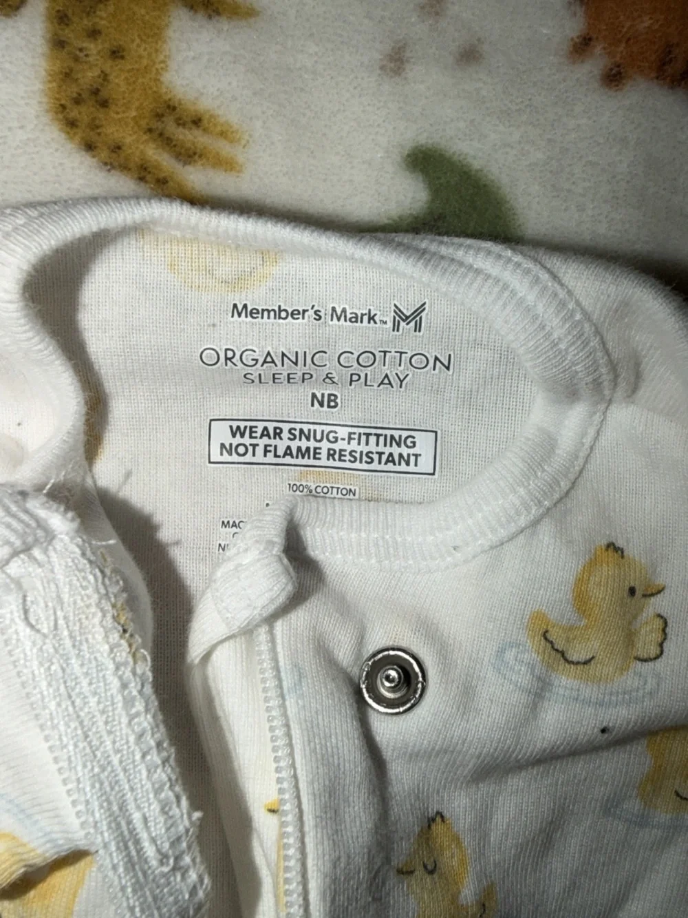 Member’s Mark Organic Cotton Duck Sleeper NB